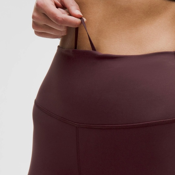 Lululemon Wunder Train High Rise 25” Tight Goodnight Plum - Picture 3 of 8